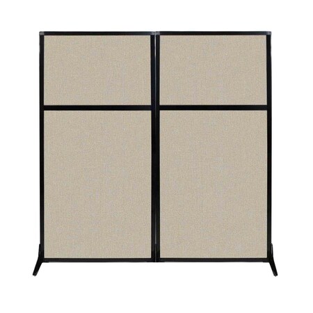 Versare Work Station Screen 66" x 70" Sand Fabric 1841218